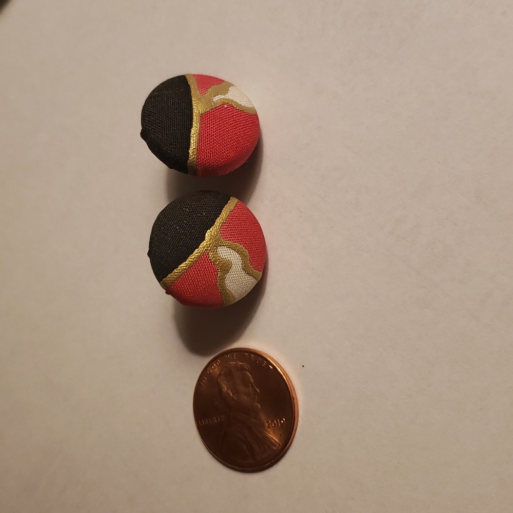 Japanese Silk Earrings